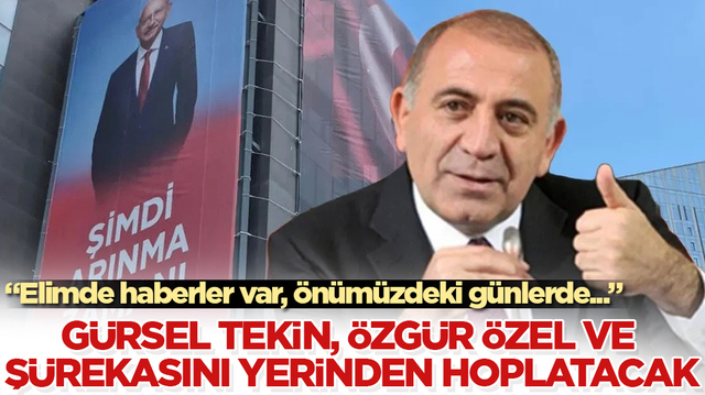 G&uuml;rsel Tekin, &Ouml;zg&uuml;r &Ouml;zel ve ş&uuml;rekasını yerinden hoplatacak: Elimde haberler var, &ouml;n&uuml;m&uuml;zdeki g&uuml;nlerde...