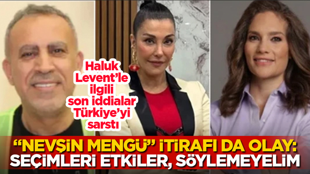 Haluk Levent&rsquo;le ilgili son iddialar T&uuml;rkiye&rsquo;yi sarstı! &ldquo;Nevşin Meng&uuml;&rdquo; itirafı da olay: &ldquo;Se&ccedil;imleri etkiler, s&ouml;ylemeyelim&rdquo;