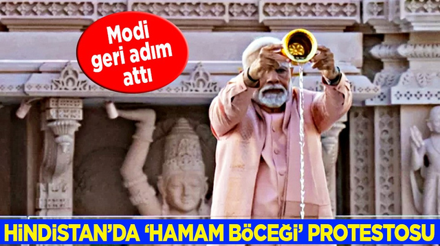 Hindistan&rsquo;da &lsquo;Hamam B&ouml;ceği&rsquo; protestosu yayılıyor: Modi resmen geri adım attı.. B&ouml;cek protestosu tehdit ediyor