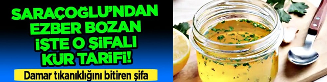 İbrahim Sara&ccedil;oğlu &ouml;neriyor: Damar sağlığı i&ccedil;in ezber bozan &ouml;neri... S&uuml;p&uuml;rge gibi s&uuml;p&uuml;r&uuml;yor