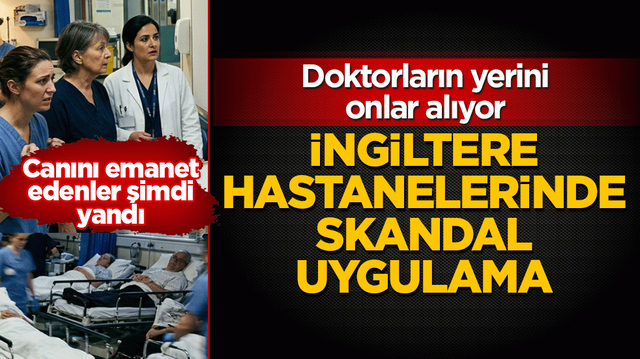 İngiltere hastanelerinde skandal uygulama: Doktorların yerini onlar alıyor! Canını emanet edenler şimdi yandı