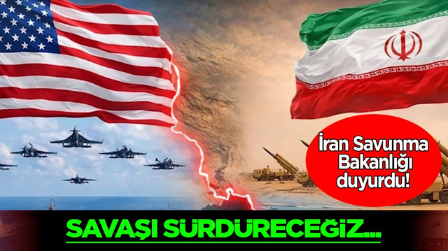 İran, d&uuml;şman tamamen teslim olana kadar saldırılar s&uuml;recek diyerek duyurdu!