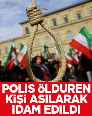 İran'da bir polisi öldürmekle suçlanan kişi idam edildi