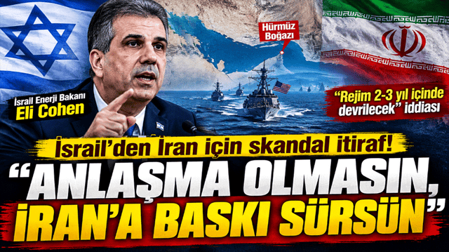 İsrail'den İran i&ccedil;in skandal itiraf! &ldquo;Anlaşma olmasın, baskıya devam edelim&rdquo;