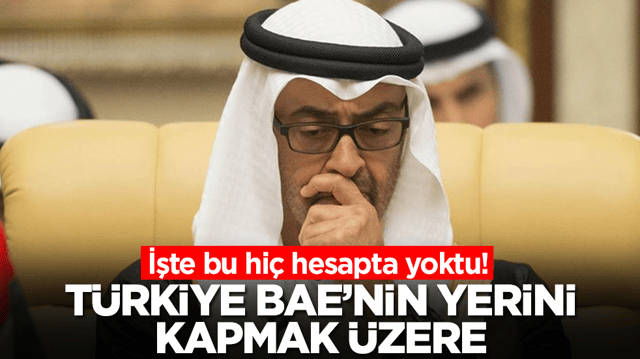 İşte bu hi&ccedil; hesapta yoktu! T&uuml;rkiye BAE'nin yerini kapmak &uuml;zere