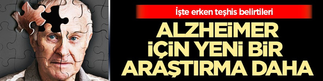 Kan biyobelirte&ccedil;leri... Alzheimer'ın gizli evresi: İşte erken teşhis belirtileri!