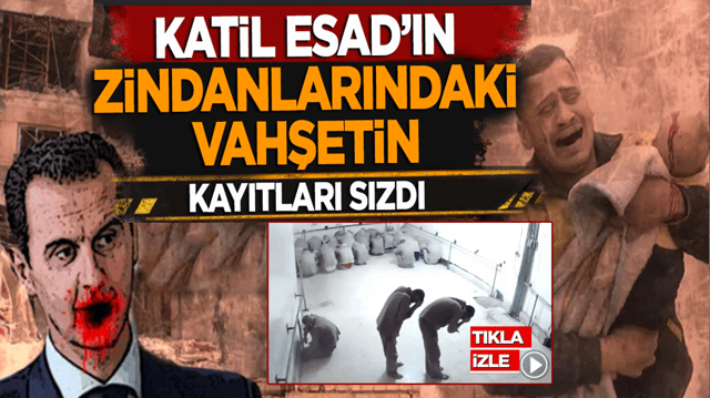 Katil Esad&rsquo;ın zindanlarındaki vahşetin kayıtları sızdı: Binlerce kişi işte b&ouml;yle katledildi