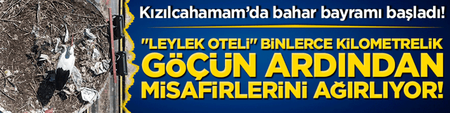 Kızılcahamam&rsquo;da bahar bayramı başladı! 