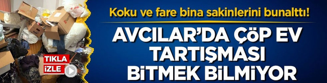 Koku ve fare bina sakinlerini bunalttı! Avcılar&rsquo;da &ccedil;&ouml;p ev tartışması bitmek bilmiyor