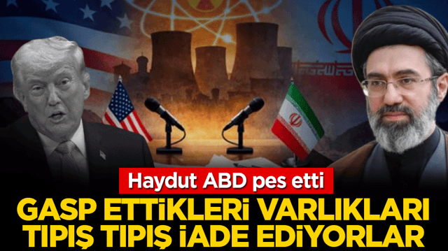 K&uuml;resel haydut ABD'den İran'ın m&uuml;zakere şartına yeşil ışık! Gasp ettikleri varlıkları tıpış tıpış iade ediyorlar