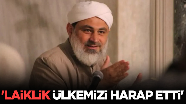 'Laiklik &uuml;lkemizi harap etti'