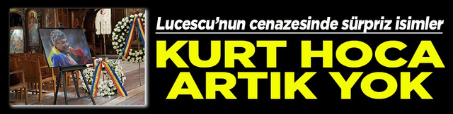 Lucescu&rsquo;nun cenazesinde s&uuml;rpriz isimler Kurt hoca artık yok
