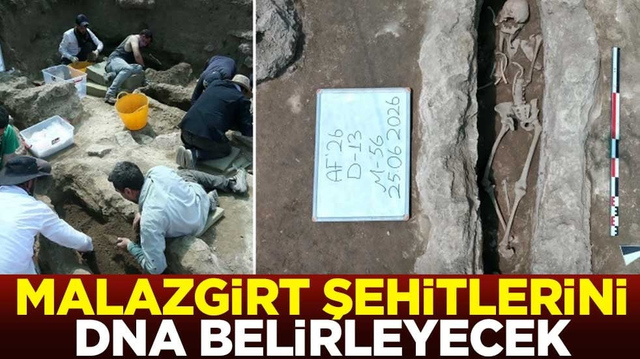 Malazgirt şehitlerini DNA belirleyecek
