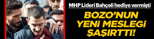 MHP Lideri Devlet Bah&ccedil;eli tebrik etmiş, Bozkurt fig&uuml;r&uuml; hediye etmişti: Oyuncu Uraz Kaygılaroğlu'nun yeni mesleği...