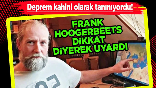 O b&ouml;lge i&ccedil;in... Deprem kahini olarak tanınıyordu! Frank Hoogerbeets dikkat diyerek uyardı