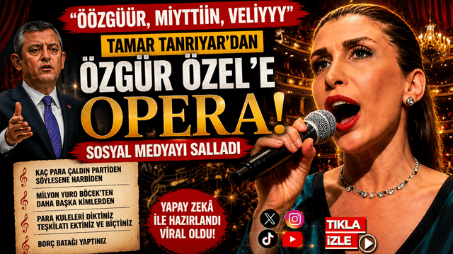 &Ouml;zg&uuml;r &Ouml;zel&rsquo;e opera karışımı bir şarkı ! Tamar Tanrıyar seslendirdi: &Ouml;&ouml;zg&uuml;&uuml;&uuml;r, Miyttiiin, Veliyyy