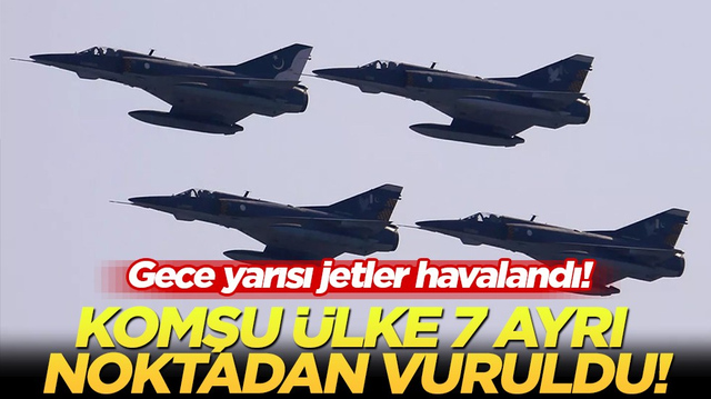 Pakistan&rsquo;dan Afganistan&rsquo;a hava saldırısı: 7 ter&ouml;r kampı hedef alındı