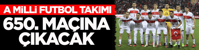 Rakip Kuzey Makedonya! A Milli Futbol Takımı 650. ma&ccedil;ına &ccedil;ıkacak