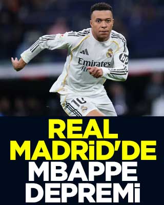 Real Madrid'de Mbappe depremi