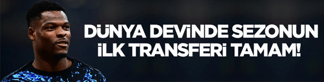 Real Madrid'de sezonun ilk transferi tamam!