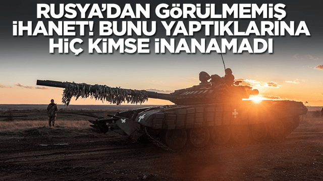 Rusya'dan g&ouml;r&uuml;lmemiş ihanet! Bunu yaptıklarına hi&ccedil; kimse inanamadı