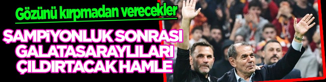 Şampiyonluk sonrası Galatasaray'ın ilk transfer bombası geliyor!