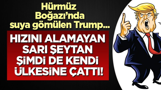 Sarı Şeytan şimdi de kendi &uuml;lkesine &ccedil;attı! 'D&uuml;ped&uuml;z yolsuz' &ccedil;ıkışı...