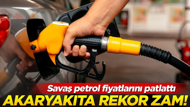 Savaş petrol fiyatlarını k&ouml;r&uuml;kleyince olanlar oldu&hellip; Akaryakıta tarihin en b&uuml;y&uuml;k zammı geliyor