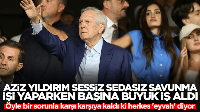 Savunma sanayi işi yaparken Aziz Yıldırım başına b&uuml;y&uuml;k bir iş aldı: &Ouml;yle bir sorunla karşı karşıya kaldı ki herkes 'eyvah' diyor