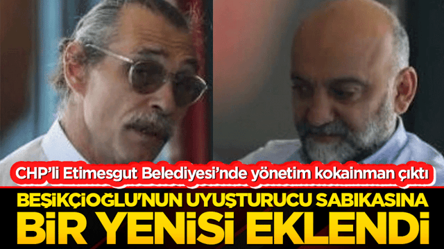 Sefil y&ouml;netimde kokain skandalı! Beşik&ccedil;ioğlu'nun uyuşturucu sabıkasına bir yenisi eklendi!