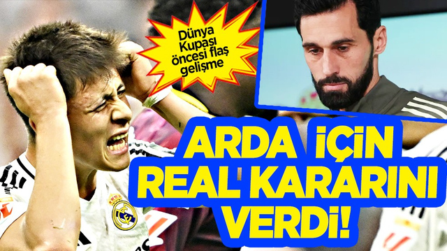 S&ouml;zleri g&uuml;ndem oldu: İngiltere'den ciddi talipleri var... Arda G&uuml;ler satılacak mı? İşte yanıtı