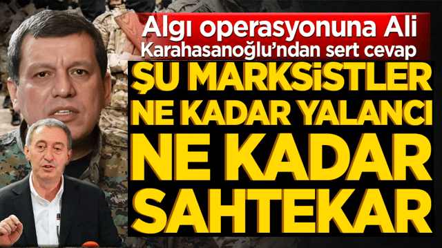 Şu marksistler ne kadar yalancı ne kadar sahtekar