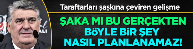 Taraftarı &ccedil;ıldırtacak bu gelişme de neyin nesi! 25 teknik adam da nedir yahu? Şaka mı bu?