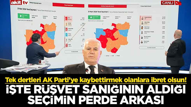 Tek dertleri AK Parti&rsquo;ye kaybettirmek olanlara ibret olsun! İşte r&uuml;şvet sanığının aldığı se&ccedil;imin perde arkası