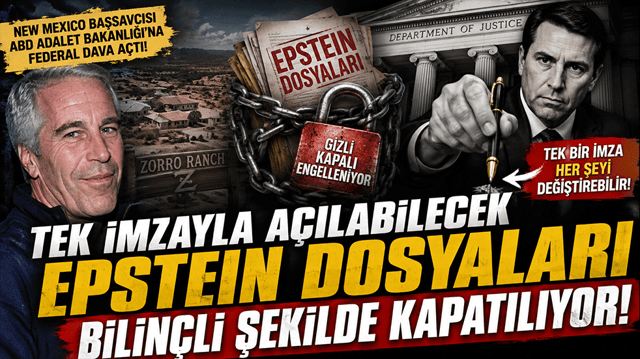 Tek imzayla a&ccedil;ılabilecek Epstein dosyaları neden kapalı? ABD'de Adalet Bakanlığı'na dava