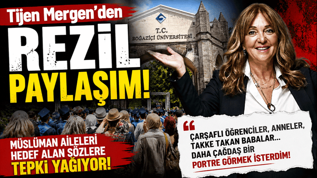 Tijen Mergen&rsquo;den rezil paylaşım! M&uuml;sl&uuml;man aileleri hedef alan s&ouml;zlere tepki yağıyor