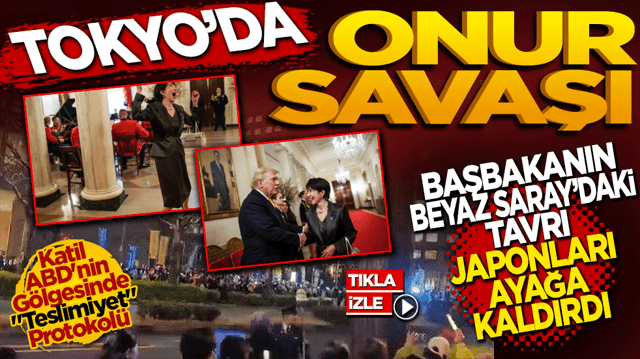 Tokyo&rsquo;da Onur Savaşı: Japon Başbakan&rsquo;ın Beyaz Saray&rsquo;daki aşağılayıcı tavrı Japonları ayağa kaldırdı