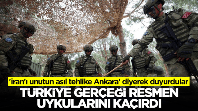 T&uuml;rkiye ger&ccedil;eği uykularını ka&ccedil;ırdı! 'İran'ı unutun asıl tehlike Ankara' diyerek duyurdular