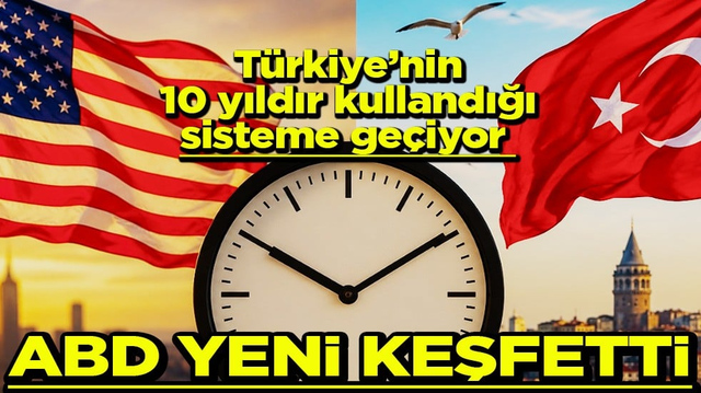 T&uuml;rkiye&rsquo;nin 10 yıldır kullandığı sisteme ge&ccedil;iyor ABD yeni keşfetti