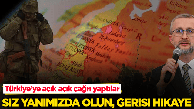 T&uuml;rkiye&rsquo;ye a&ccedil;ık a&ccedil;ık &ccedil;ağrı yaptılar: Siz yanımızda olun, gerisi hikaye