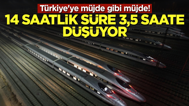 T&uuml;rkiye'ye m&uuml;jde gibi m&uuml;jde: 14 saatlik s&uuml;re 3,5 saate d&uuml;ş&uuml;yor