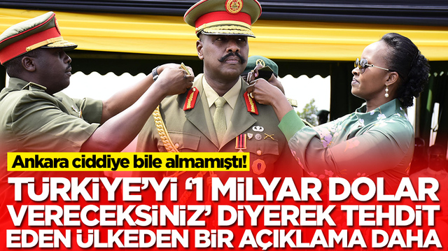 T&uuml;rkiye'yi '1 milyar dolar vereceksiniz' diyerek tehdit eden &uuml;lkeden bir a&ccedil;ıklama daha: Alarm verilecek...