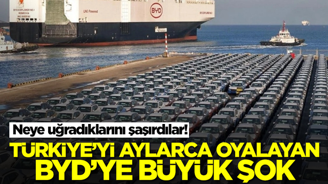 T&uuml;rkiye'yi aylarca oyalayan BYD'ye b&uuml;y&uuml;k şok: Neye uğradıklarını şaşırdılar