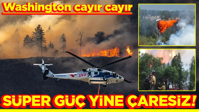 Washington cayır cayır S&uuml;per g&uuml;&ccedil; yine &ccedil;aresiz!