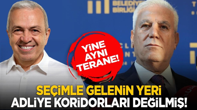 Yine aynı terane! Se&ccedil;imle gelenin yeri adliye koridorları değilmiş!