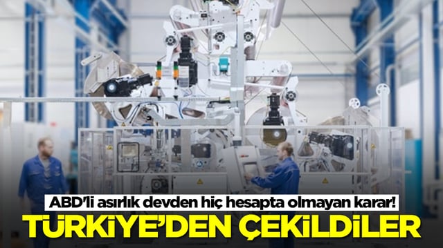 ABD'li asırlık devden hiç hesapta olmayan karar! Türkiye'den çekildiler