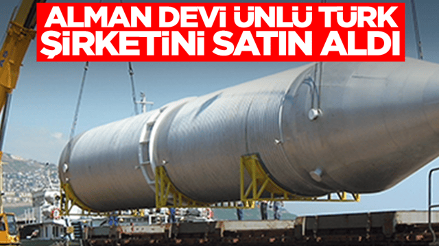 Alman devi &uuml;nl&uuml; T&uuml;rk şirketini satın aldı