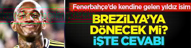 Brezilyalılar devreye girdi: Anderson Talisca geri d&ouml;necek mi? Flaş a&ccedil;ıklama