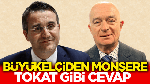 B&uuml;y&uuml;kel&ccedil;iden monşere tokat gibi cevap