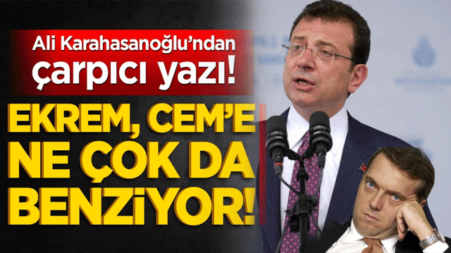 Ekrem, Cem’e ne çok da benziyor!